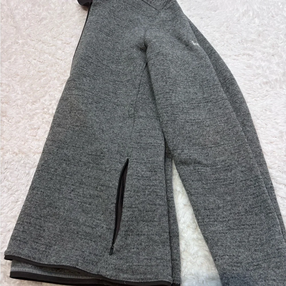 Under Armour Men's Charcoal Zip-Up Sweater